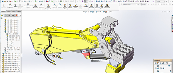 Auto CAD engineering design blueprints modified and fabricated heavy equipment machines