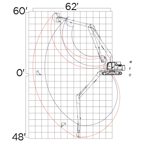 Long Reach Booms & Sticks Hang-on Counterweights Modification Blueprints