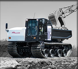 TRACKED DUMP TRUCK PRENOTH PANTHER RENTAL