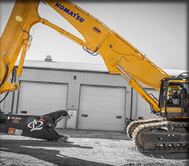 SPECIALTY EXCAVATOR SPECIALTY FRONT RENTAL