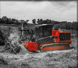 BRUSH HOG MULCHING TRACTOR RENTAL