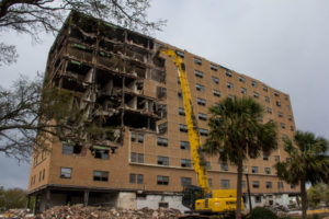 Use a High Reach Excavator for all Your Demolition Needs