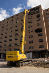 High Reach Excavators are Safe and Efficient for Your Next Demolition Job