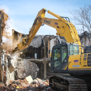 Universal Processor during demolition