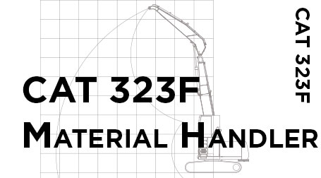 Cat 323F Material Handler Conversion