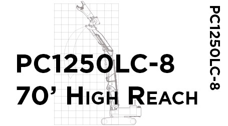 PC1250LC-8-70'HighReachConversion