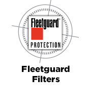 Fleetguard Filters replacement parts consumable oil fuel air cabin DEF Fluid filters crank case vent fuel system treatments coolant