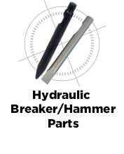 Hydraulic Breaker Hammer Replacement bits parts seal kits diaphragms tool bushings