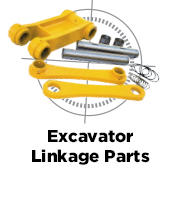 Excavator Linkage Replacement Parts dogbone cylinder seals bucket pins side links bushings h-links