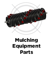 Mulching Tractor Attachment equipment parts teeth cutting knives knife rotor drum filter kits cab guards