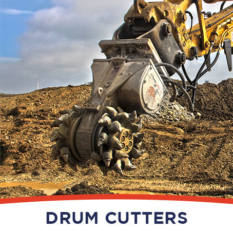 Drum Cutting Attachments for Rent
