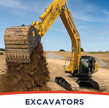 Excavators for Rent