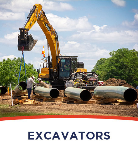 Excavators for Rent