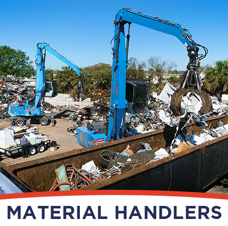 Material Handlers for Rent