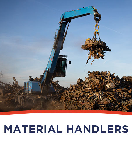 Material Handlers for Rent