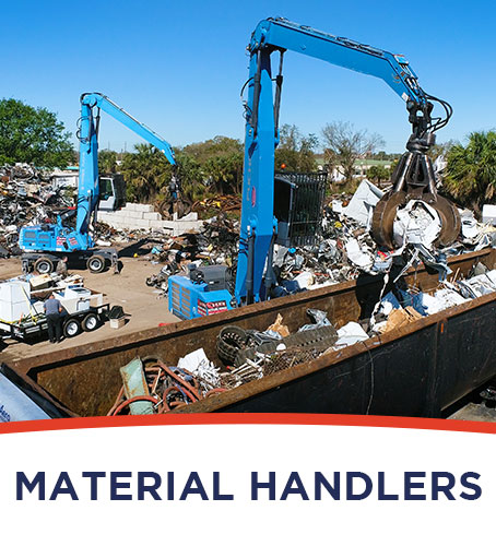 Material Handlers for Rent