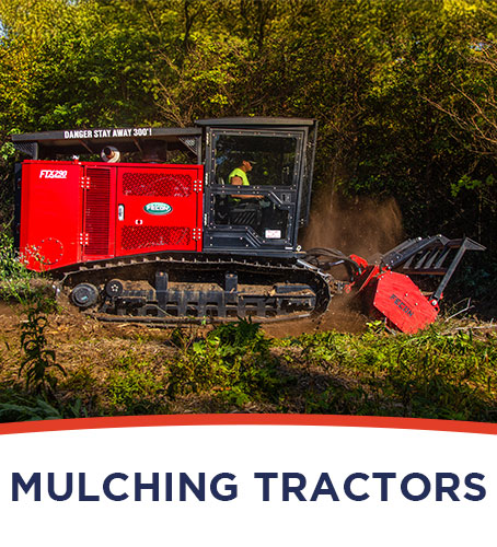 Mulching Tractor for Rent