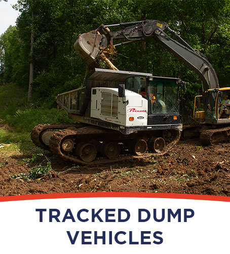 Prinoth Tracked Dump Vehicles All-Terrain Dump Trucks for Rent