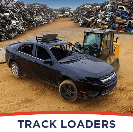Scrap Track Loaders for Rent