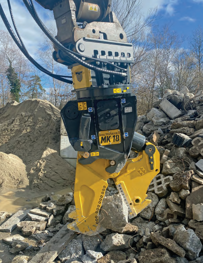 Trevi Benne MK Series CS shear jaw