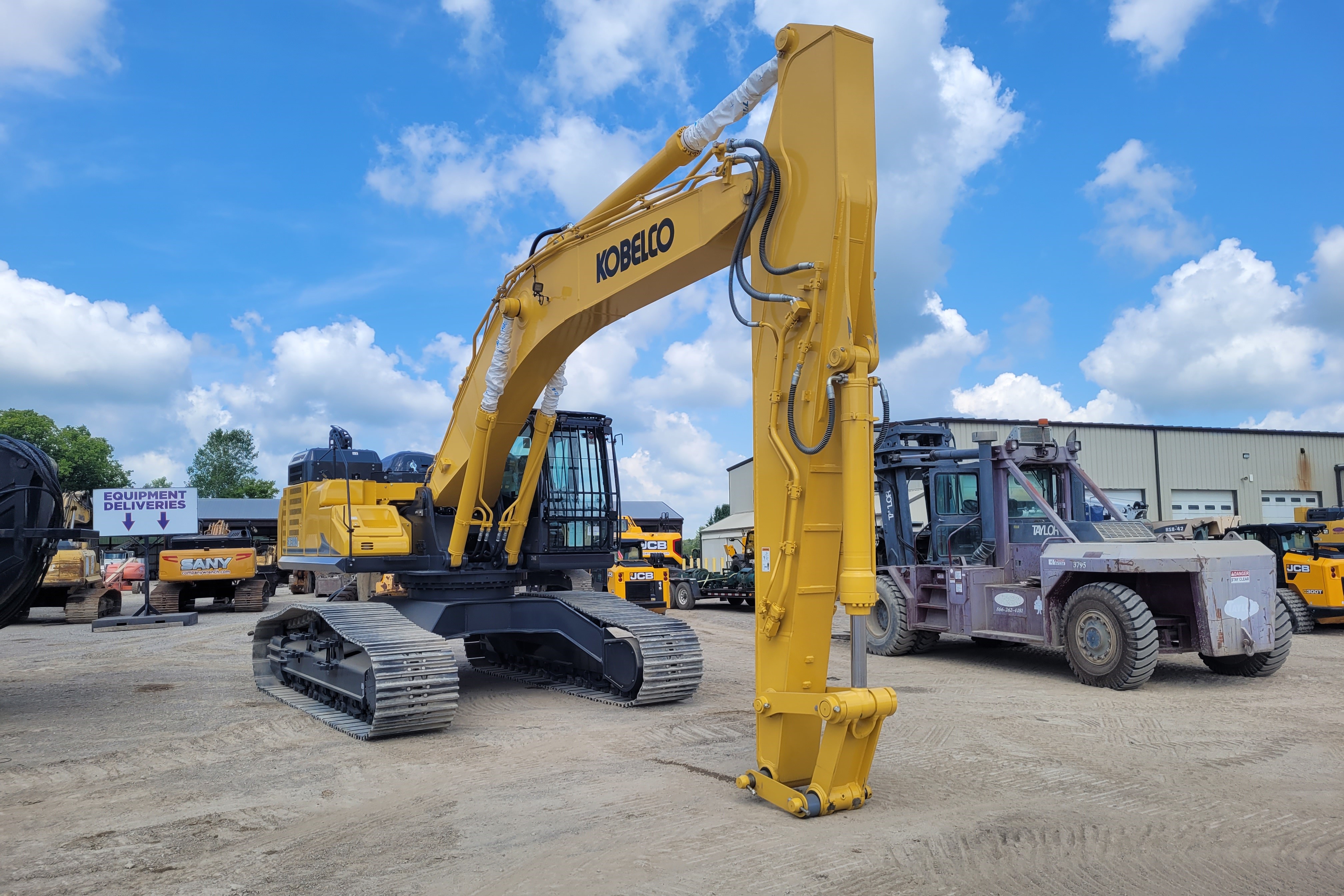 2023 KOBELCO EXCAVATOR, SK390LC-11 H&W, FP - 0028707