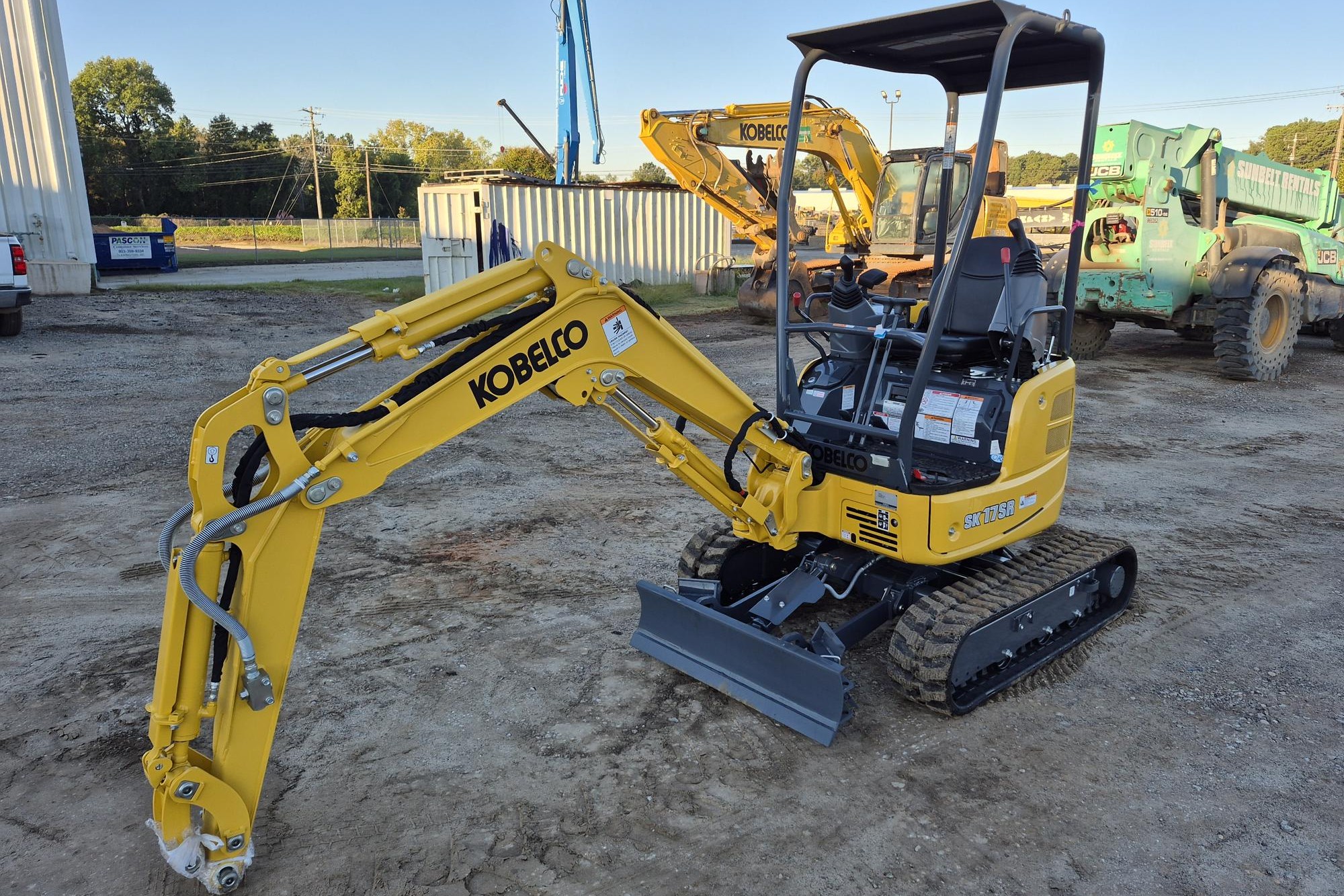 2026 KOBELCO EXCAVATOR, SK17SR-6E, CANOPY – 0043155 2026 KOBELCO EXCAVATOR, SK17SR-6E, CANOPY – 0043155