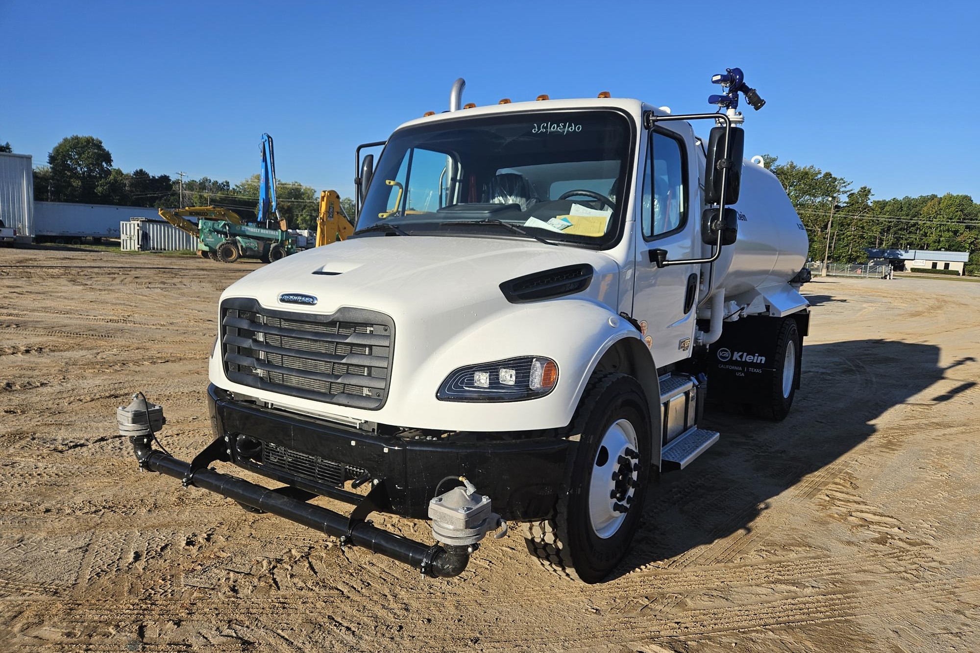 2027 TANK TRUCK 2000 GALLON, FREIGHTLINER M2-106, W/ CANNON, KLEIN – 0045251 2027 TANK TRUCK 2000 GALLON, FREIGHTLINER M2-106, W/ CANNON, KLEIN – 0045251