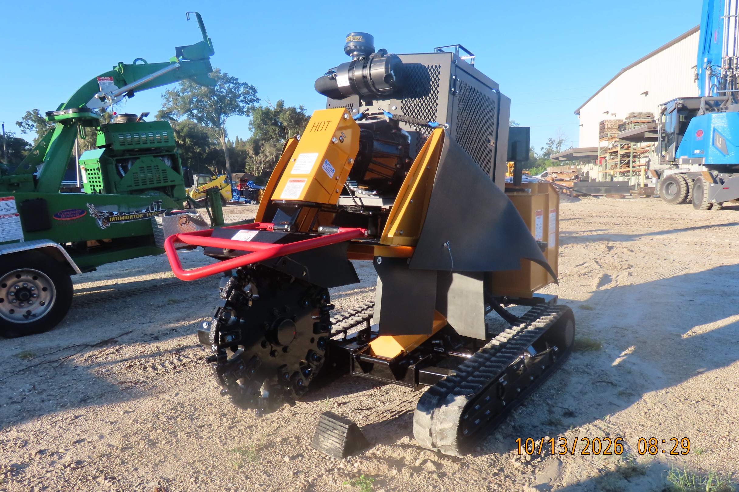 2026 BANDIT STUMP GRINDER, SG-75, TRACKED, YELLOW – 0045836 2026 BANDIT STUMP GRINDER, SG-75, TRACKED, YELLOW – 0045836