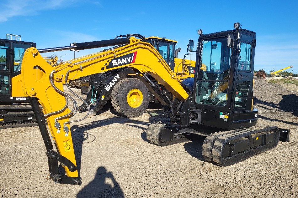 2026 SANY EXCAVATOR, SY50U, FP, ENCLOSED – 0047410 2026 SANY EXCAVATOR, SY50U, FP, ENCLOSED – 0047410